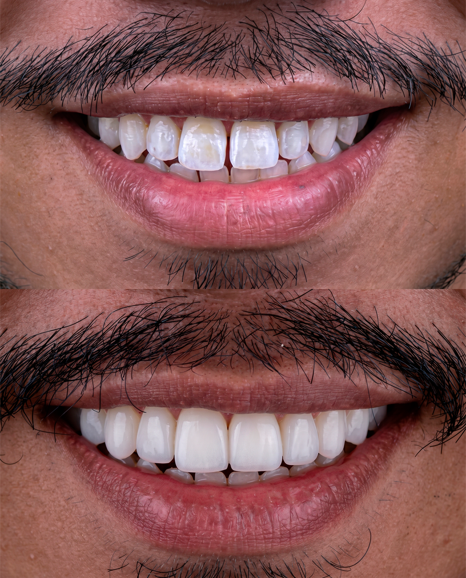 Antes e depois, caso Belinato